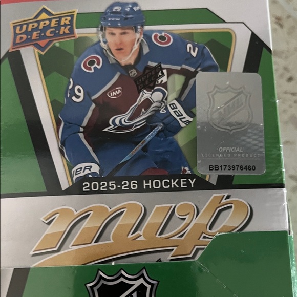 NHL Other - Upper Deck 2025-26 MVP Hockey Trading Card Box - ( one box never opened)